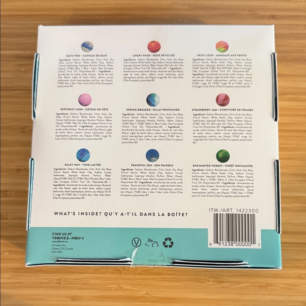 Colorful Bath Bombs Set - Picture 2 of 3